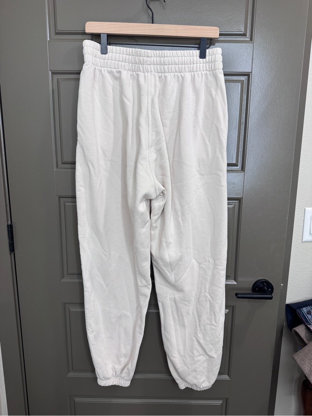 Adidas Cream Jogger Sweatpants - Picture 4 of 12